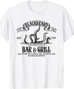 Blackbeard's Bar and Grill Est 1717 T-Shirt