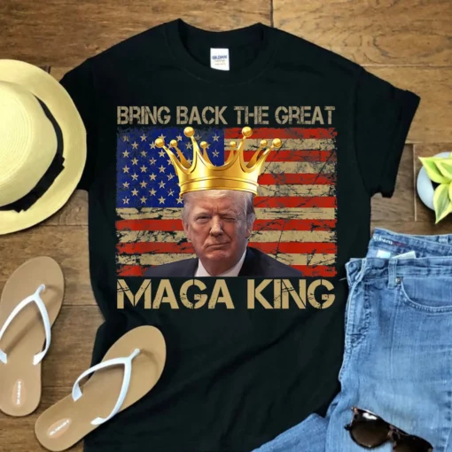 Bring Back The Great Maga King Anti Joe Biden Ultra Maga Tee Shirt