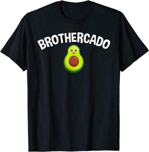 Brothercado Funny Avocado Brother Sibilings Tee Shirt