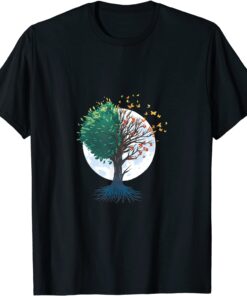 Papa Gramps GraButterfly Tree Beautiful Tee Shirtndpa Bruh Tee Shirt