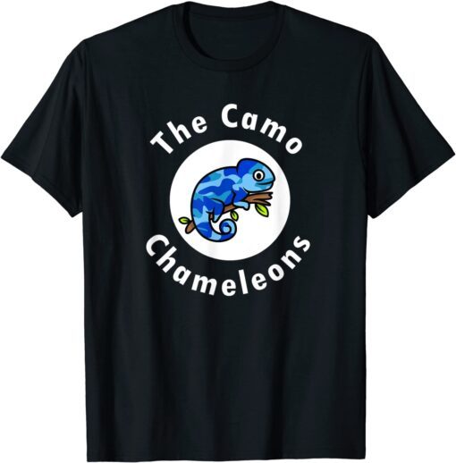 Camo Chameleons Tee Shirt