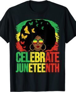 Celebrate Juneteenth 1865 Celebrating Black freedom day 1865 Tee Shirt