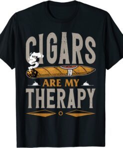 Cigars Are My Therapy Tee Shirt