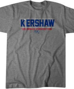 Clayton Kershaw: LA Strikeout King Tee Shirt