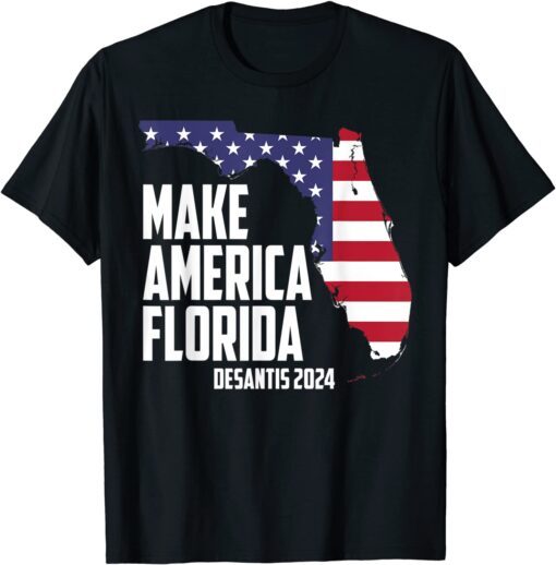 DeSantisLand Make America Florida DeSantis 2024 T-Shirt
