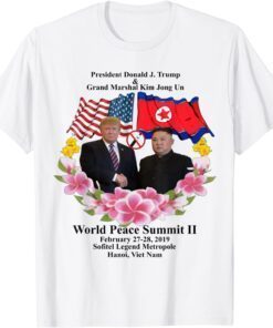 Donal Trump & Grand Marshal Kim J. Un World Peace Summit Tee Shirt