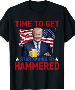 Donald Drunk Trump 4th Of July Drinking Presidents USA Flag Tee ShirtDonald Drunk Trump 4th Of July Drinking Presidents USA Flag Tee Shirt