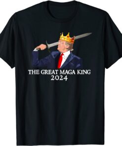 Donald Trump 2024 The Great Maga King Election - The Return Tee Shirt