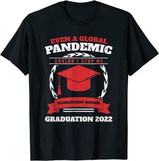 Elementary School Graduation 2022 Degree Graduation Tee Shirt