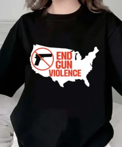 End Gun Violence, Pray For Texas School Shooting Tee Shirt