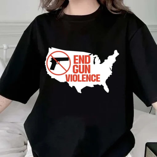 End Gun Violence, Pray For Texas School Shooting Tee Shirt