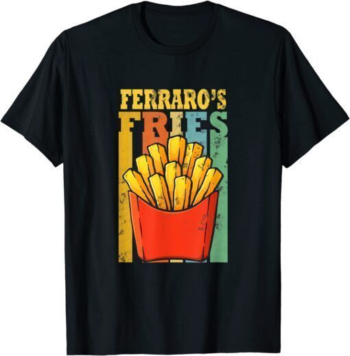 Ferraro's French Fries Rainbow Tee Shirt