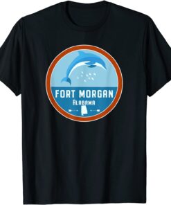 Fort Morgan Alabama Beach Dolphin AL Vacation T-Shirt