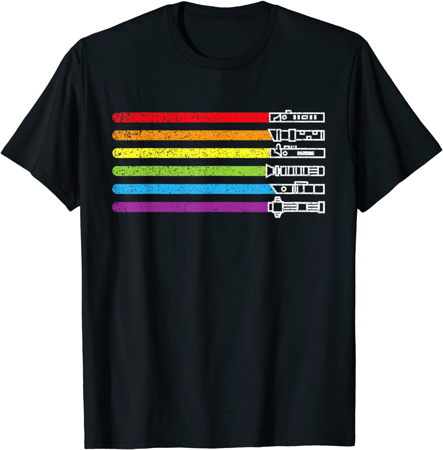 Gay Saber Rainbow LGBT PrideMonth 2022 LGBTQ Retro Tee Shirt ...