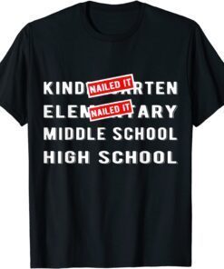 Goodbye Elementary School Graduation Hello Middle school Tee Shirt
