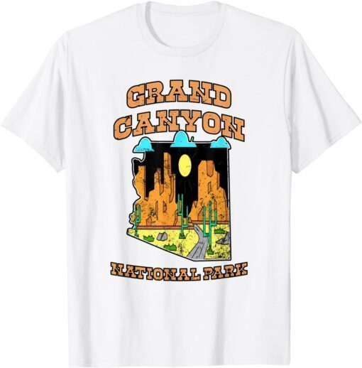 Grand Canyon Arizona US National Park Travel Hiking Tee Shirt
