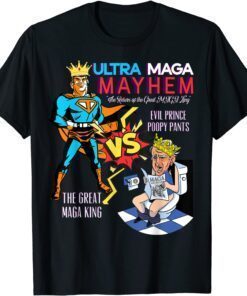 Great MAGA King Donald Trump Biden USA UltrA MAGA Tee Shirt