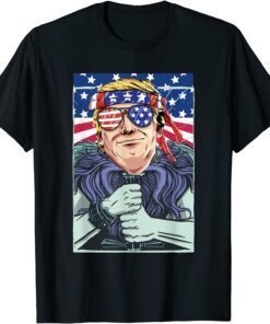 Great MAGA King USA MAGA Trump UltrA MAGA Crowd 4th of July Tee Shirt