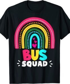 Group Matching Bus Squad Back To School For Driver Aide Team Tee Shirt