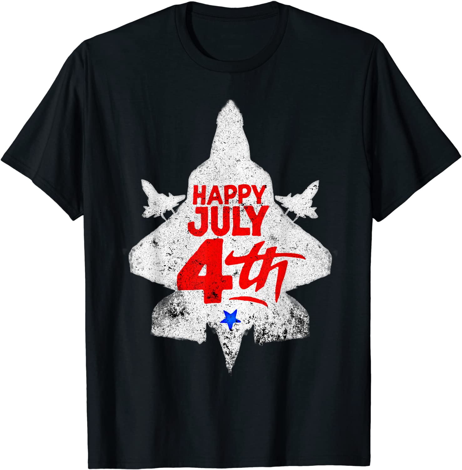Happy July 4th American Flag Patriotic Vintage Jet Fighter Tee Shirt Happy July 4th American Flag Patriotic Vintage Jet Fighter Tee Shirt
