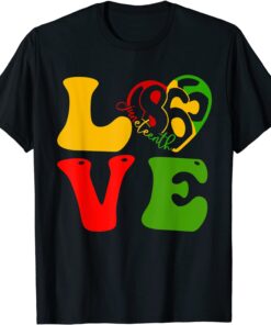 Happy Juneteenth Is My Independence Day Free Black Women Tee Shirt