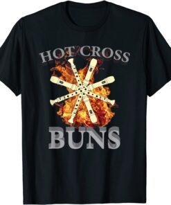 Hot Cross Buns pattern For Dad Tee Shirt