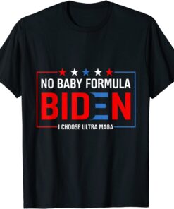 I Choose Ultra Maga Not Biden US Patriotic Trump Supporter Tee Shirt