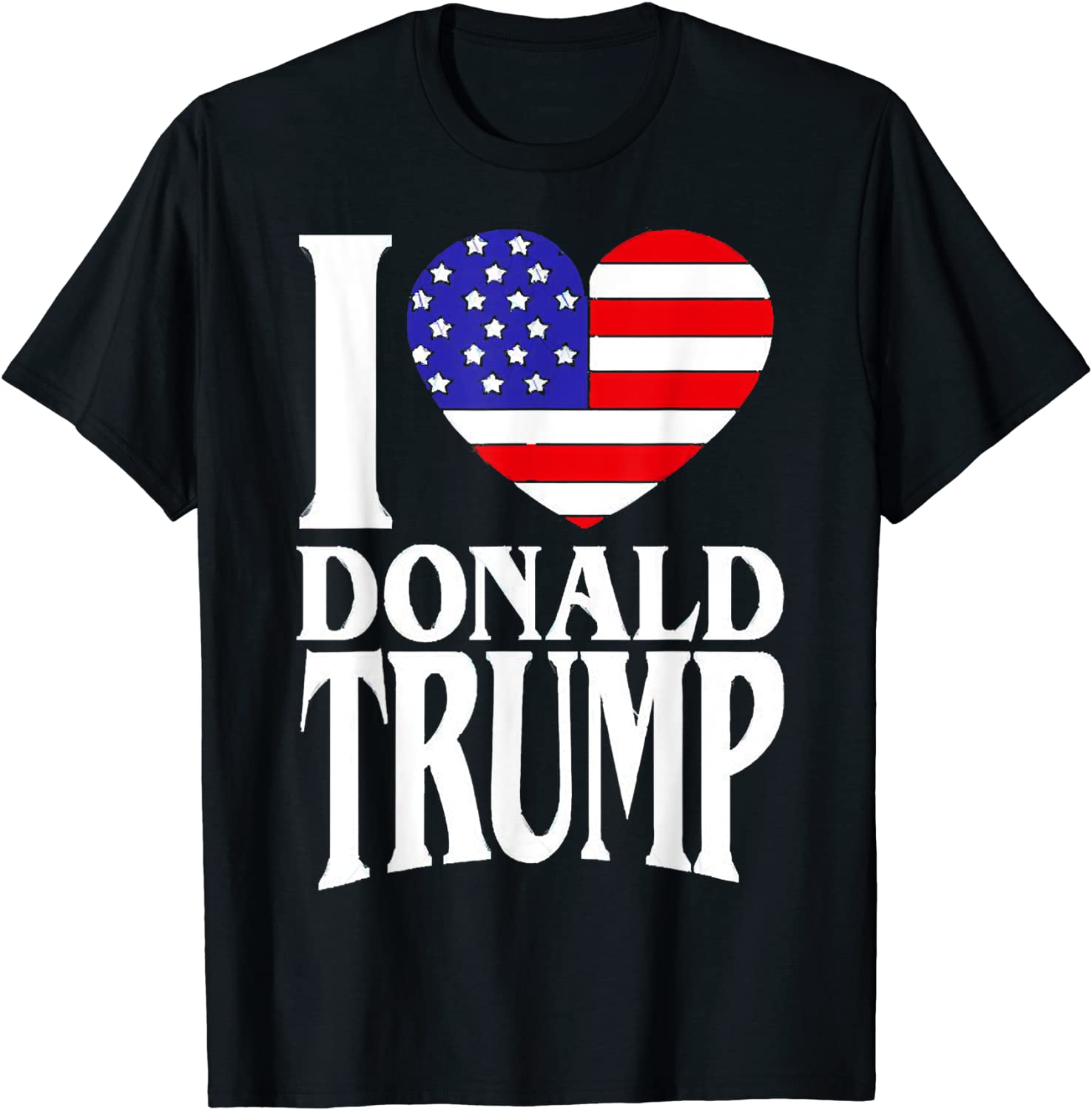 I Love Donald Trump President 2024 Tee Shirt ShirtElephant Office