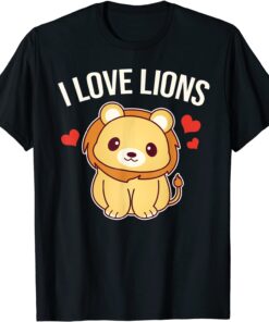 I Love Lions King Safari Jungle Tee Shirt