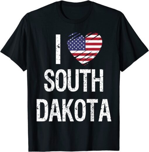 I love South Dakota Tee Shirt