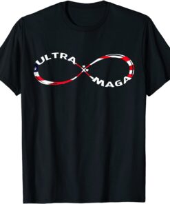 Infinity Ultra Maga Anti Joe Biden Graphic T-Shirt