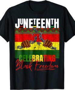 Juneteenth Emancipation Day Vintage Cool Melanin Black Pride T-Shirt