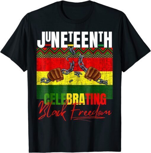 Juneteenth Emancipation Day Vintage Cool Melanin Black Pride T-Shirt