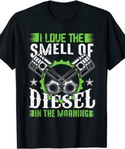 Love The Smell Muscle Car Truck Driver Gears Mechanic Tee Shirt