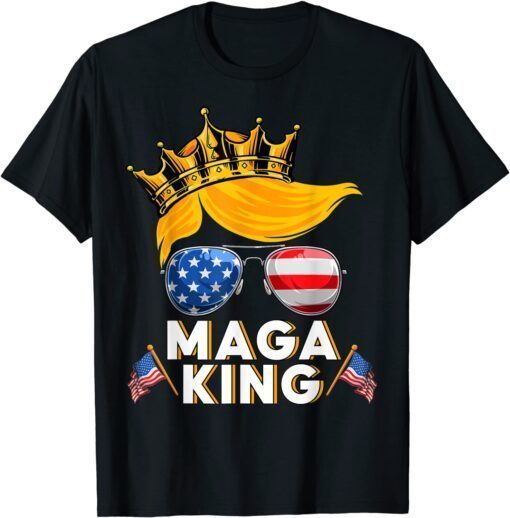 MAGA King Donald Trump Tee Shirt