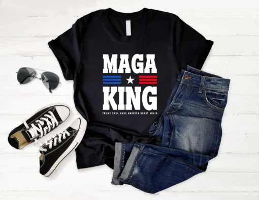 MAGA King Trump 2024 America Great Again Tee Shirt