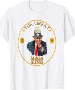 Maga King The Great Maga King Donald Trump Tee Shirt