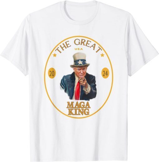 Maga King The Great Maga King Donald Trump Tee Shirt