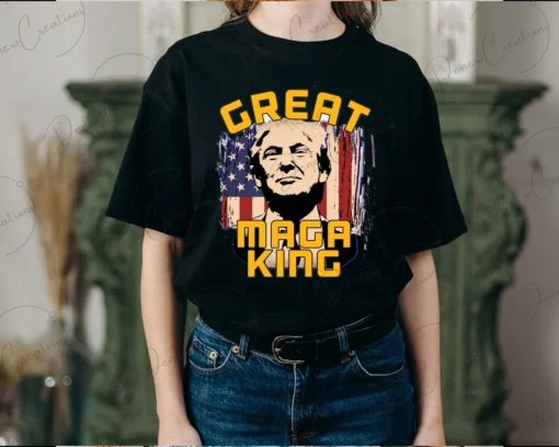 Maga King The Great Maga King Trump T-Shirt