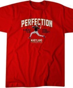 Maryland Baseball Ryan Ramsey Perfect Game Shirt