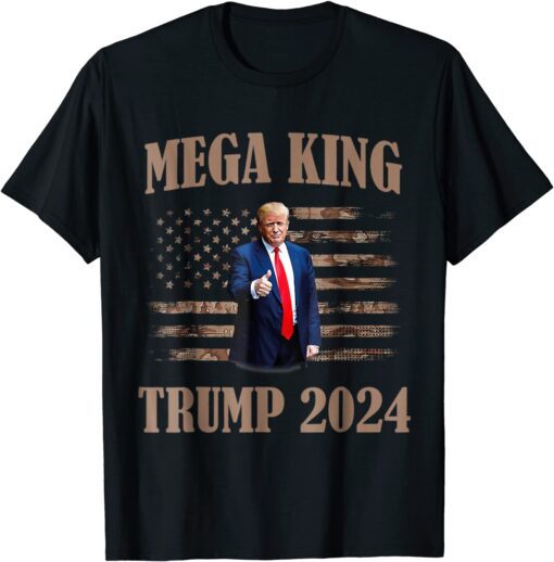 Mega King Trump 2024 Tee Shirt