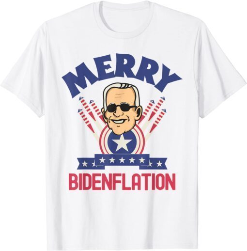 Merry Bidenflation - Joe Biden Inflation Tee Shirt