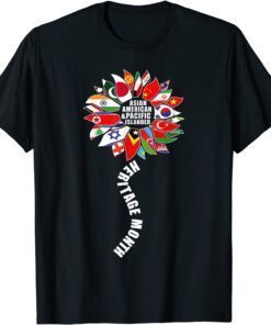 National Asian American and Pacific Islander Heritage Month Tee Shirt