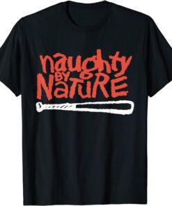 Naughty By Nature – Red Logo Tee Shirt