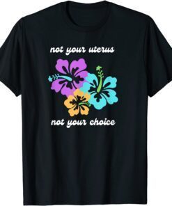 Not Your Uterus Not Your Choice Roe v Wade Pro Choice T-Shirt