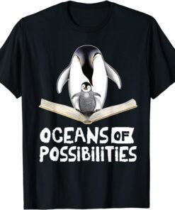 Oceans of Possibilities Sea Animal Fish Summer Reading 2022 Tee Shirt