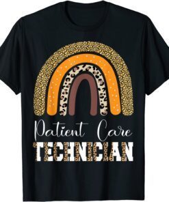 Patient Care Technician Leopard Patient Care Tech Tee Shirt