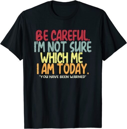 Personality Sarcastic Morning Attitude Tee Shirt