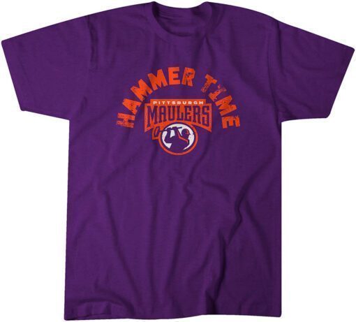 Pittsburgh Maulers Hammer Time Tee Shirt