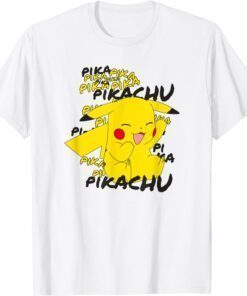 Pokémon Pikachu Cracks A Joke Laughing Tee Shirt